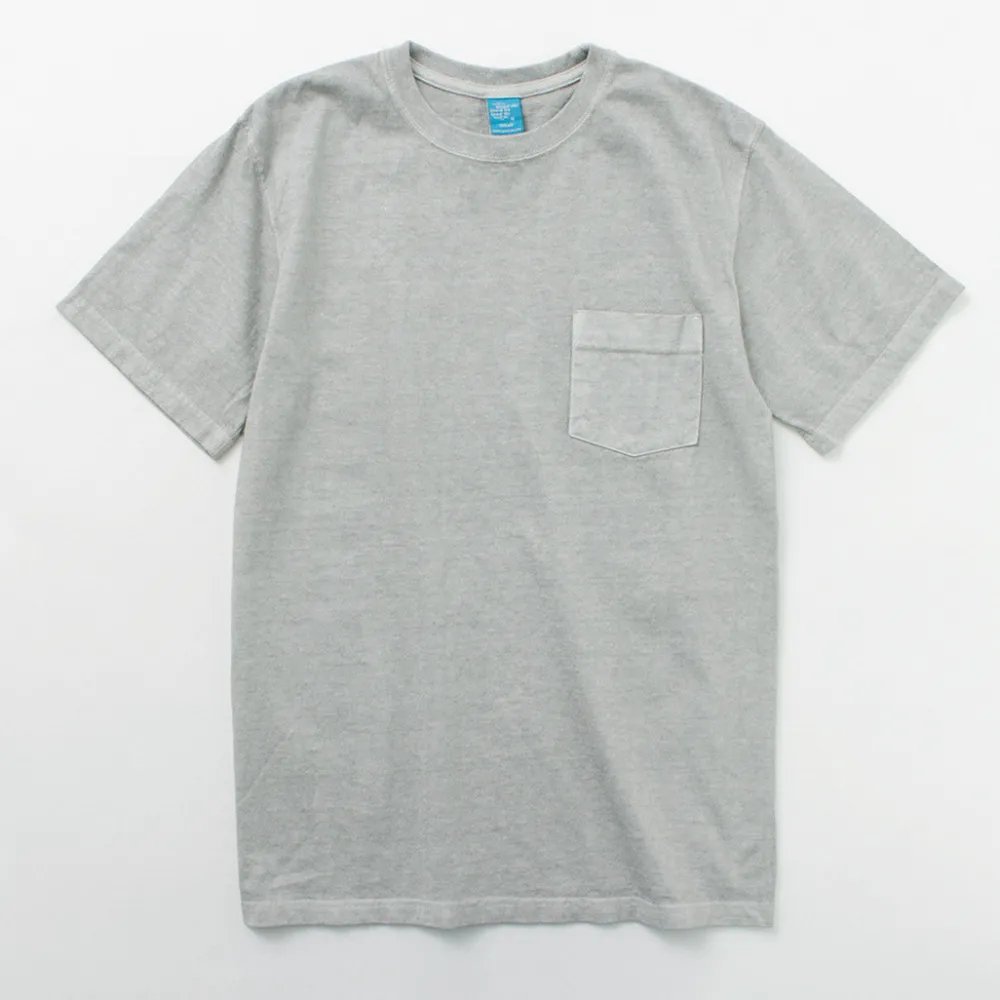 GOOD ON T-Shirts^/ Short Sleeve Basic Pocket Crew Neck T-Shirt