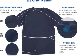 GOOD ON T-Shirts^/ Short Sleeve Basic Pocket Crew Neck T-Shirt