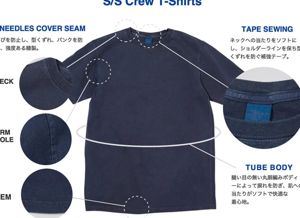 GOOD ON T-Shirts^/ Short Sleeve Basic Pocket Crew Neck T-Shirt