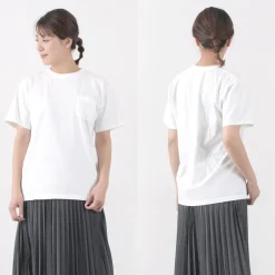 GOOD ON T-Shirts^/ Short Sleeve Basic Pocket Crew Neck T-Shirt