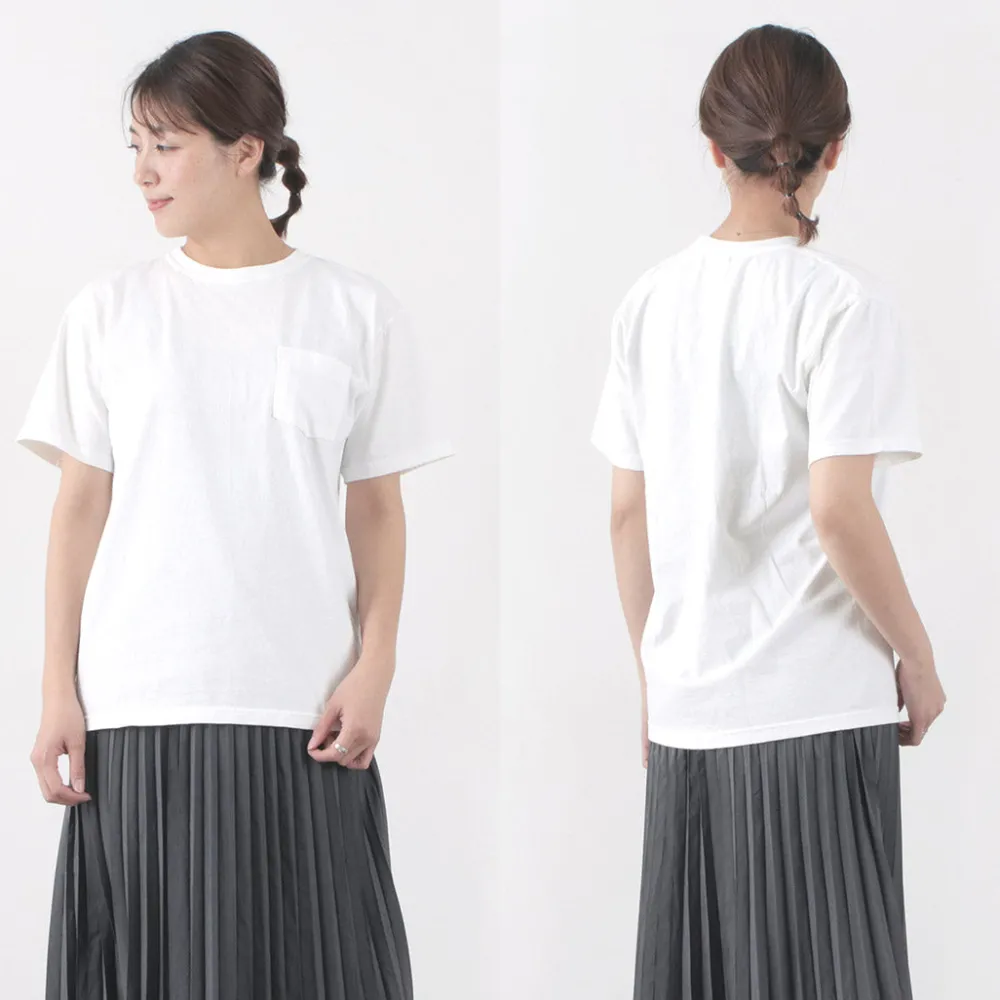 GOOD ON T-Shirts^/ Short Sleeve Basic Pocket Crew Neck T-Shirt