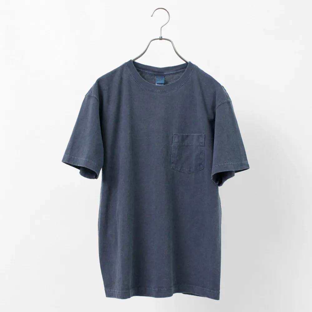 GOOD ON T-Shirts^/ Short Sleeve Basic Pocket Crew Neck T-Shirt