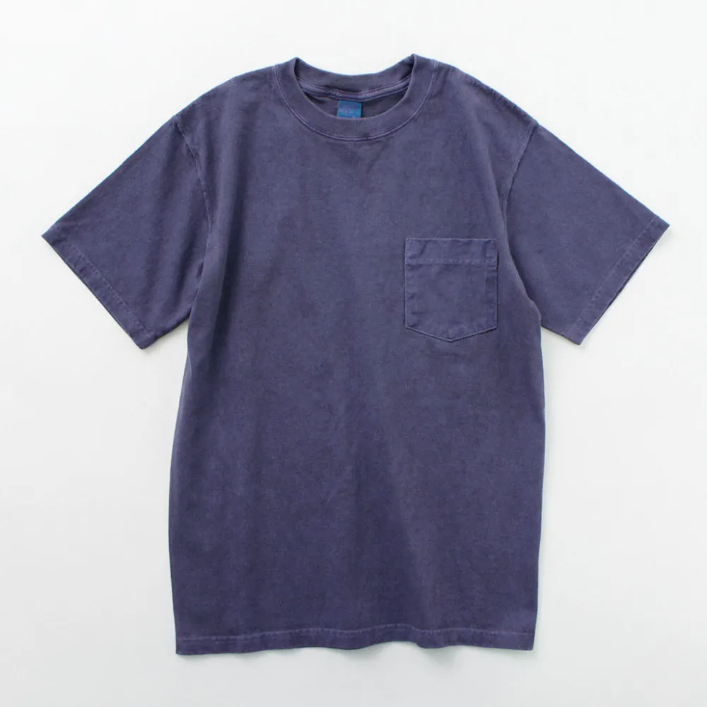 GOOD ON T-Shirts^/ Short Sleeve Basic Pocket Crew Neck T-Shirt