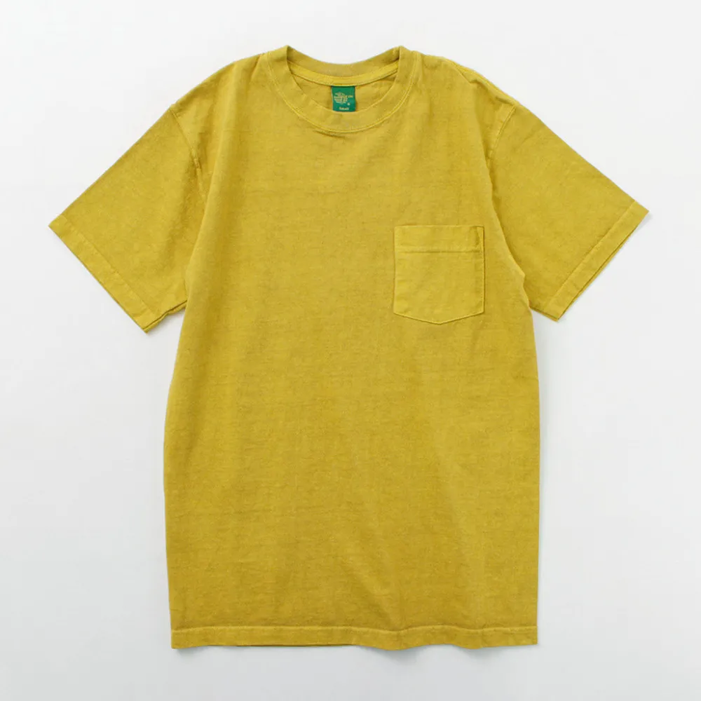 GOOD ON T-Shirts^/ Short Sleeve Basic Pocket Crew Neck T-Shirt