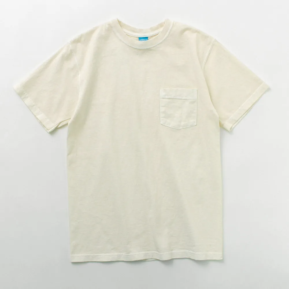 GOOD ON T-Shirts^/ Short Sleeve Basic Pocket Crew Neck T-Shirt