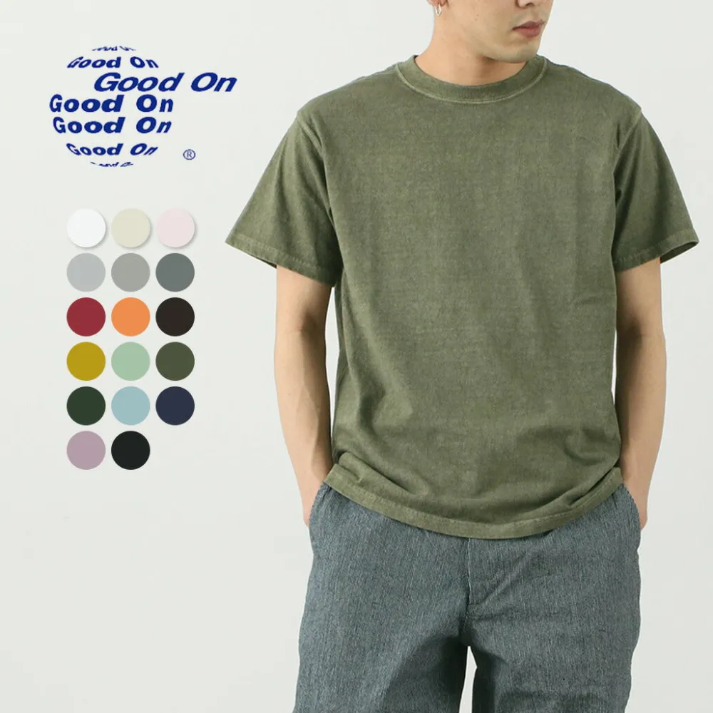 GOOD ON T-Shirts^/ Short Sleeve Crew Neck T-Shirt