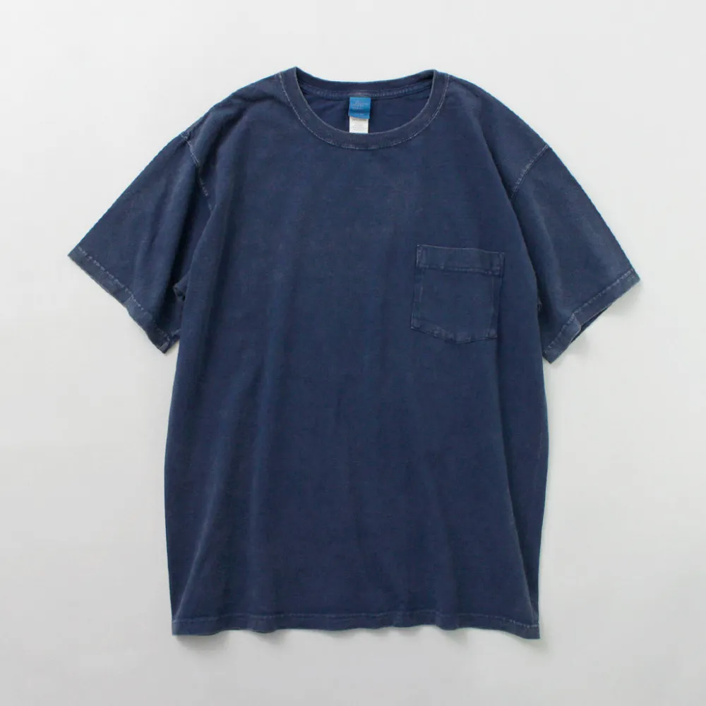 GOOD ON T-Shirts^/ Short Sleeve Pocket T-Shirt Vintage Dye