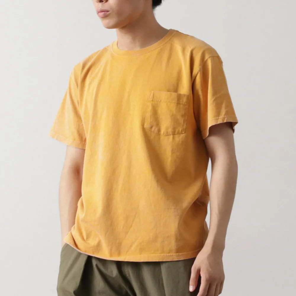 GOOD ON T-Shirts^/ Short Sleeve Pocket T-Shirt Vintage Dye