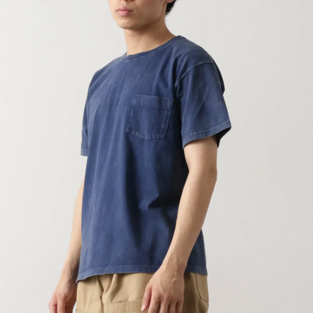 GOOD ON T-Shirts^/ Short Sleeve Pocket T-Shirt Vintage Dye