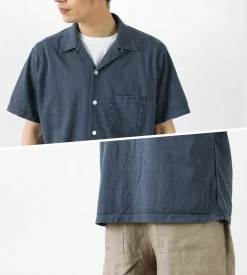 GOOD ON Shirts^/ Short Sleeve TEE Open Collar Shirt