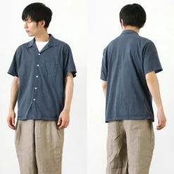 GOOD ON Shirts^/ Short Sleeve TEE Open Collar Shirt