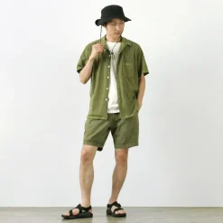GOOD ON Shirts^/ Short Sleeve TEE Open Collar Shirt
