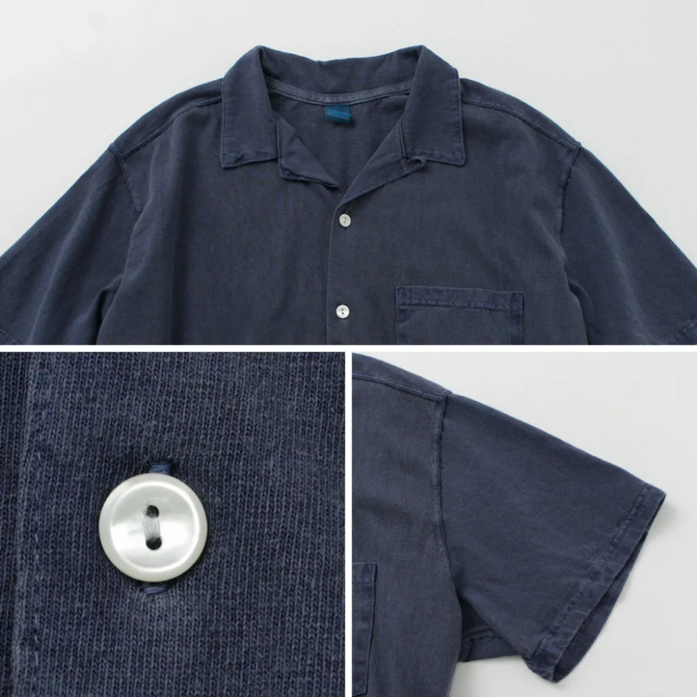 GOOD ON Shirts^/ Short Sleeve TEE Open Collar Shirt