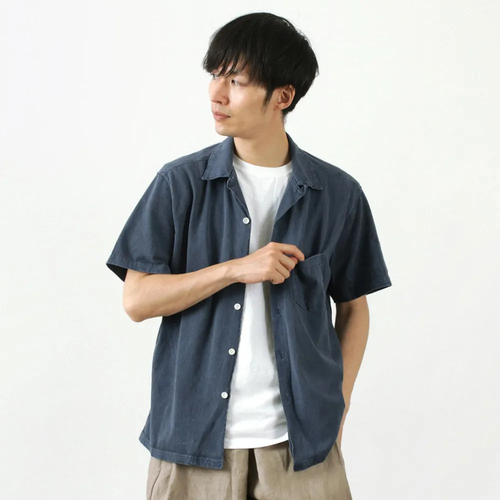 GOOD ON Shirts^/ Short Sleeve TEE Open Collar Shirt