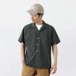 GOOD ON Shirts^/ Short Sleeve TEE Open Collar Shirt