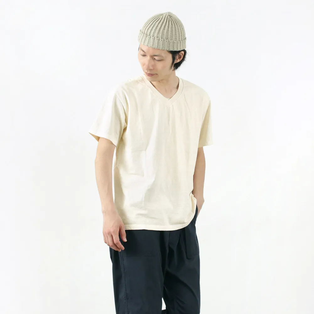 GOOD ON T-Shirts^/ Short sleeve V-neck T-shirt