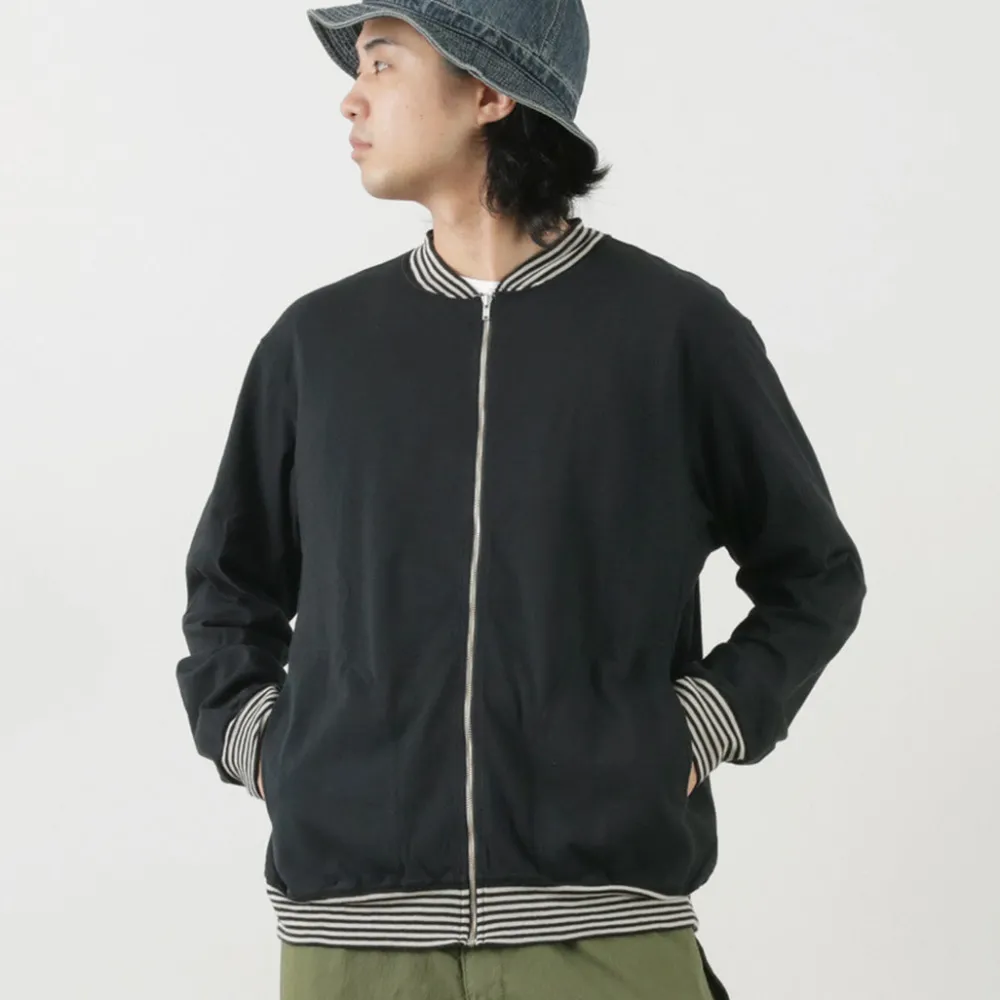 GOOD ON Jackets^/ Striped Rib Tee Track Jacket