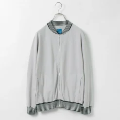 GOOD ON Jackets^/ Striped Rib Tee Track Jacket