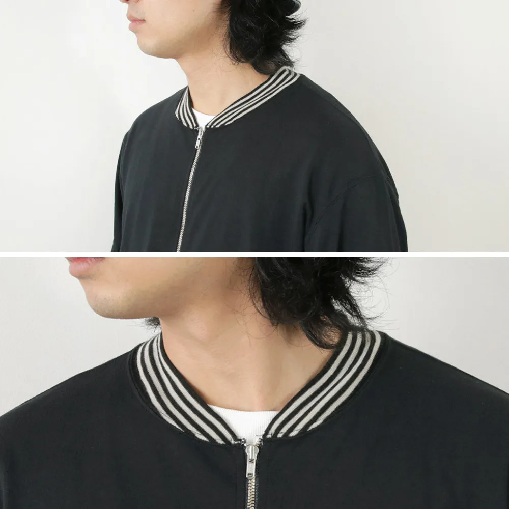 GOOD ON Jackets^/ Striped Rib Tee Track Jacket