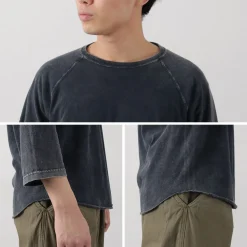 GOOD ON T-Shirts^/ Vintage Dye Baseball T-shirt