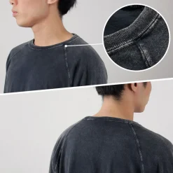 GOOD ON T-Shirts^/ Vintage Dye Baseball T-shirt