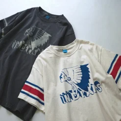 GOOD ON T-Shirts^/ Vintage Sleeve Indian S/S T-Shirt