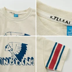 GOOD ON T-Shirts^/ Vintage Sleeve Indian S/S T-Shirt