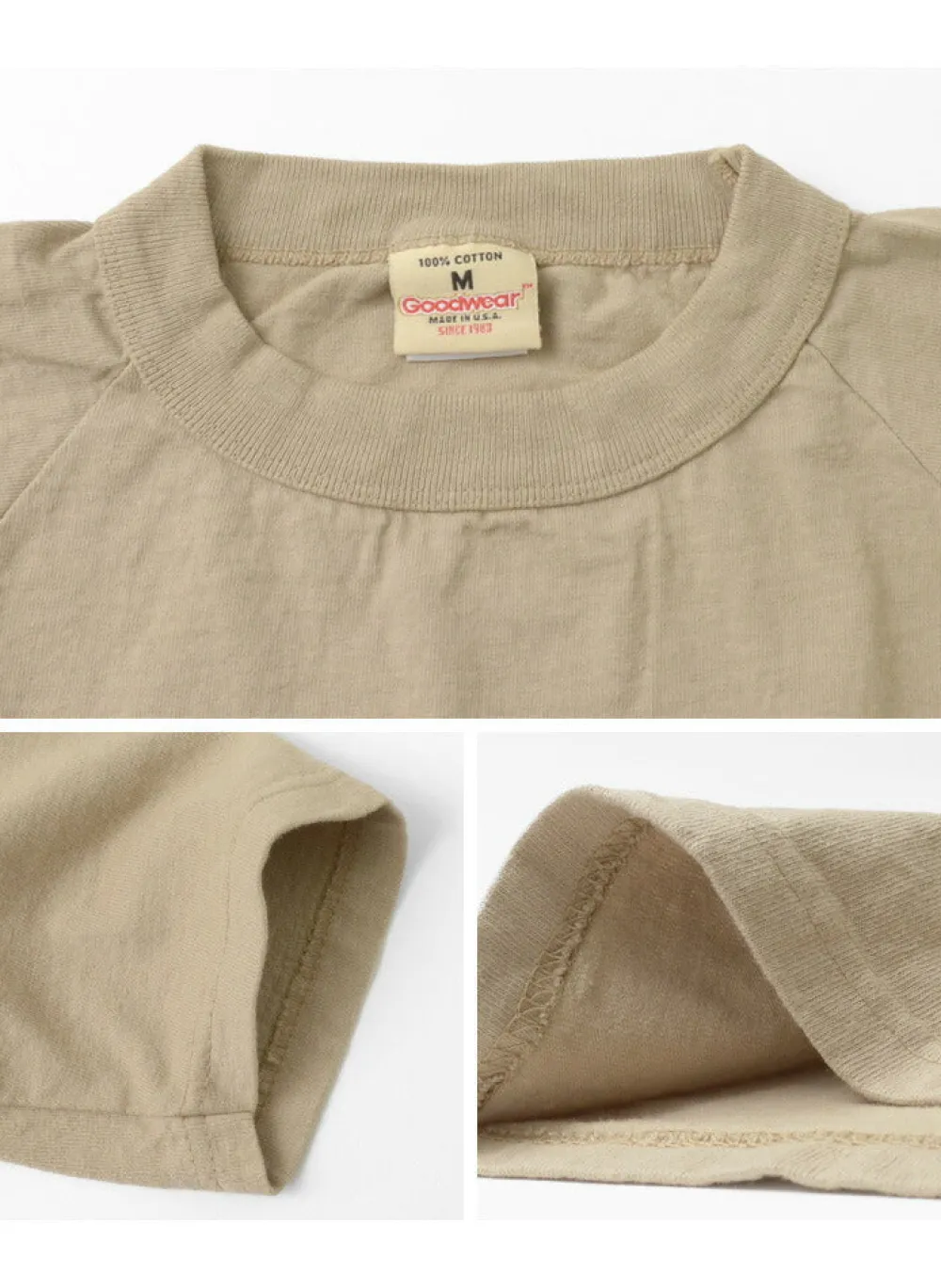 GOODWEAR T-Shirts^/ 7/10 Sleeve Raglan T-Shirt