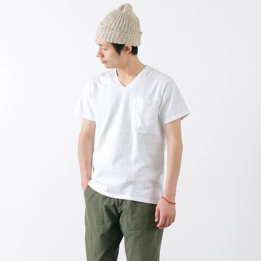 GOODWEAR T-Shirts^/ Coded short sleeve V-neck pocket T-shirt