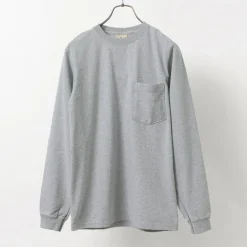 GOODWEAR T-Shirts^/ Crew Neck Pocket T-Shirt Long Sleeve
