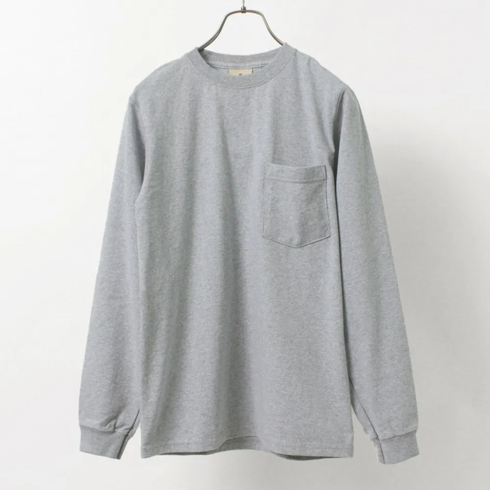 GOODWEAR T-Shirts^/ Crew Neck Pocket T-Shirt Long Sleeve