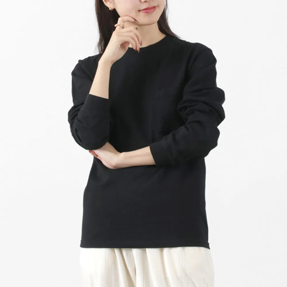 GOODWEAR T-Shirts^/ Crew Neck Pocket T-Shirt Long Sleeve