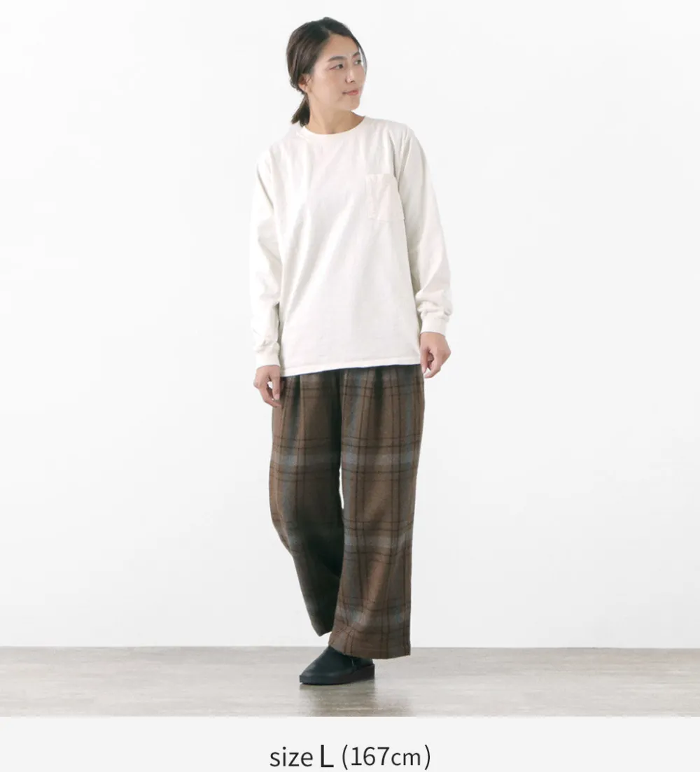 GOODWEAR T-Shirts^/ Crew Neck Pocket T-Shirt Long Sleeve