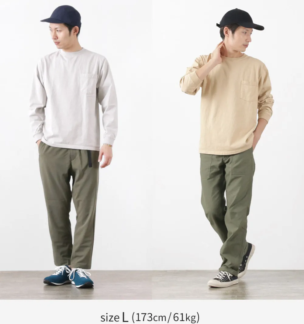 GOODWEAR T-Shirts^/ Crew Neck Pocket T-Shirt Long Sleeve