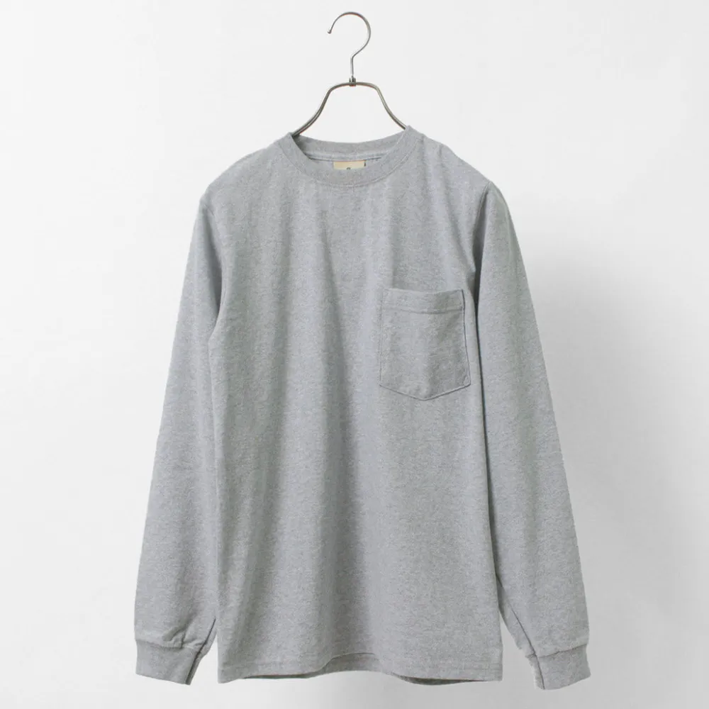 GOODWEAR T-Shirts^/ Crew Neck Pocket T-Shirt Long Sleeve