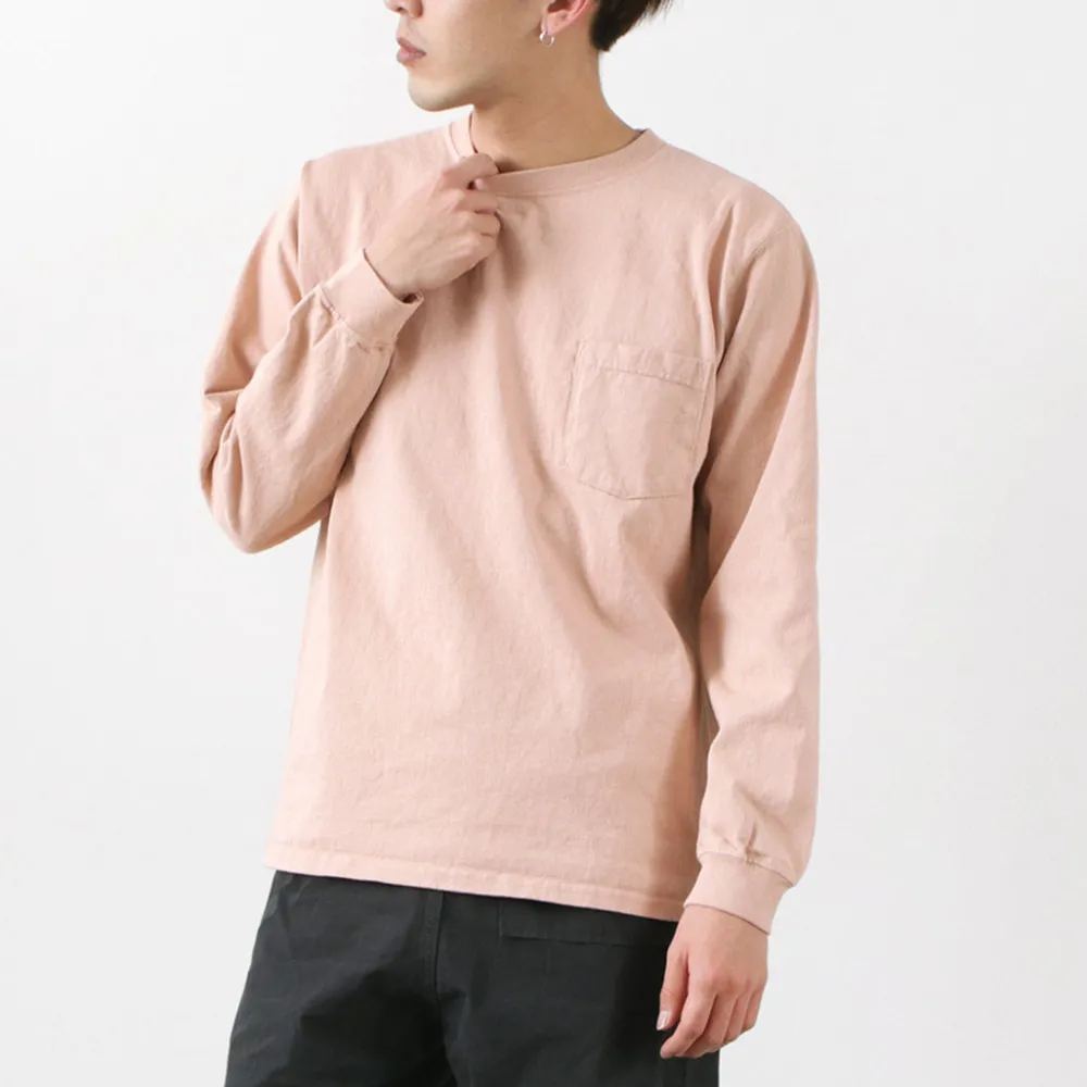 GOODWEAR T-Shirts^/ Crew Neck Pocket T-Shirt Long Sleeve