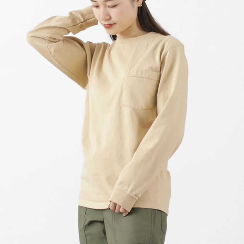GOODWEAR T-Shirts^/ Crew Neck Pocket T-Shirt Long Sleeve