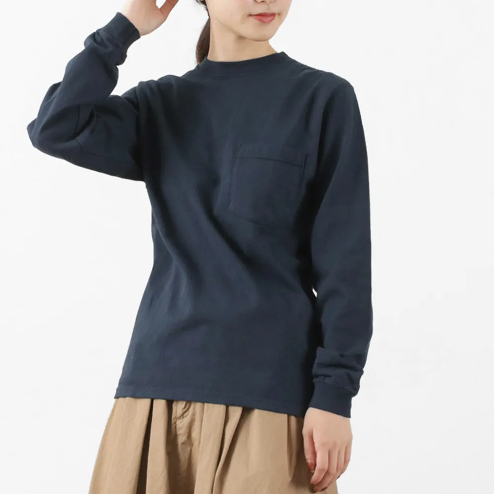 GOODWEAR T-Shirts^/ Crew Neck Pocket T-Shirt Long Sleeve
