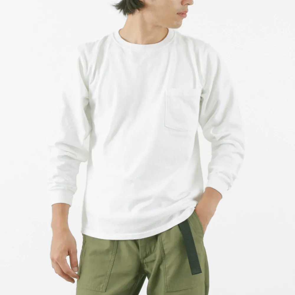 GOODWEAR T-Shirts^/ Crew Neck Pocket T-Shirt Long Sleeve
