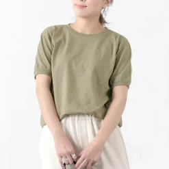 GOODWEAR T-Shirts^/ Crew Neck Short Sleeve T-Shirt Cuff and Hem Rib