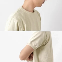 GOODWEAR T-Shirts^/ Crew Neck Short Sleeve T-Shirt Cuff and Hem Rib