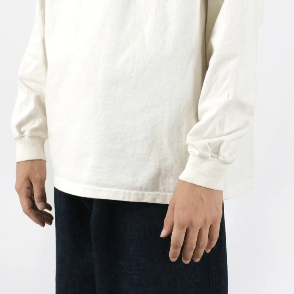 GOODWEAR T-Shirts^/ Long Sleeve Mock Neck Pocket T-Shirt