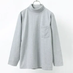 GOODWEAR T-Shirts^/ Long Sleeve Turtle Neck Pocket Tee