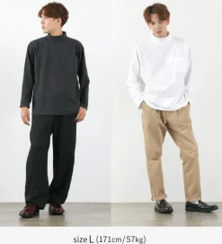 GOODWEAR T-Shirts^/ Long Sleeve Turtle Neck Pocket Tee