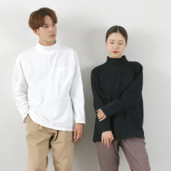 GOODWEAR T-Shirts^/ Long Sleeve Turtle Neck Pocket Tee