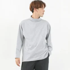 GOODWEAR T-Shirts^/ Long Sleeve Turtle Neck Pocket Tee