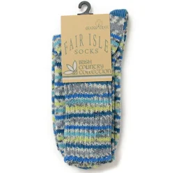 GRANGE CRAFT Socks^/ Fair Isle Wool Socks