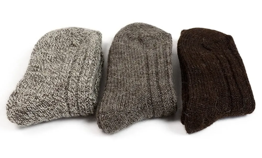 GRANGE CRAFT Socks^/ Jacob Sheep Wool Socks