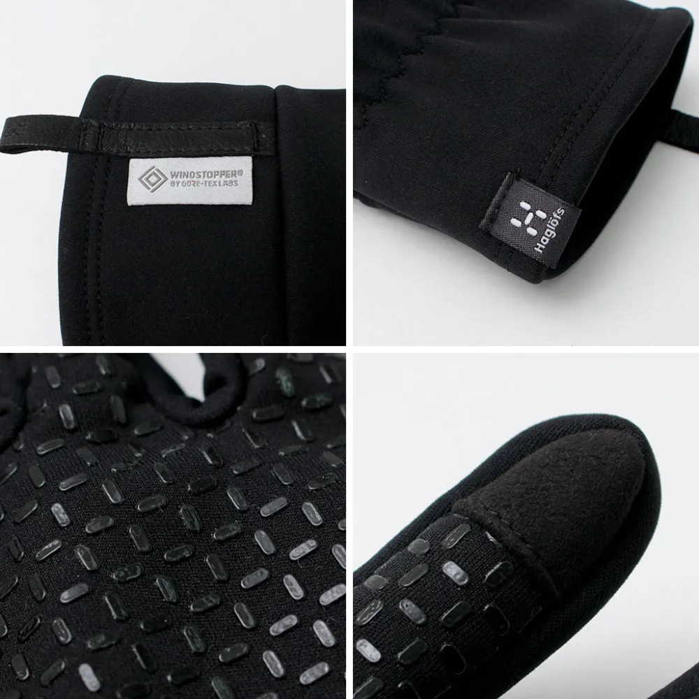 HAGLOFS Gloves^/ Bow Windstopper Gloves black