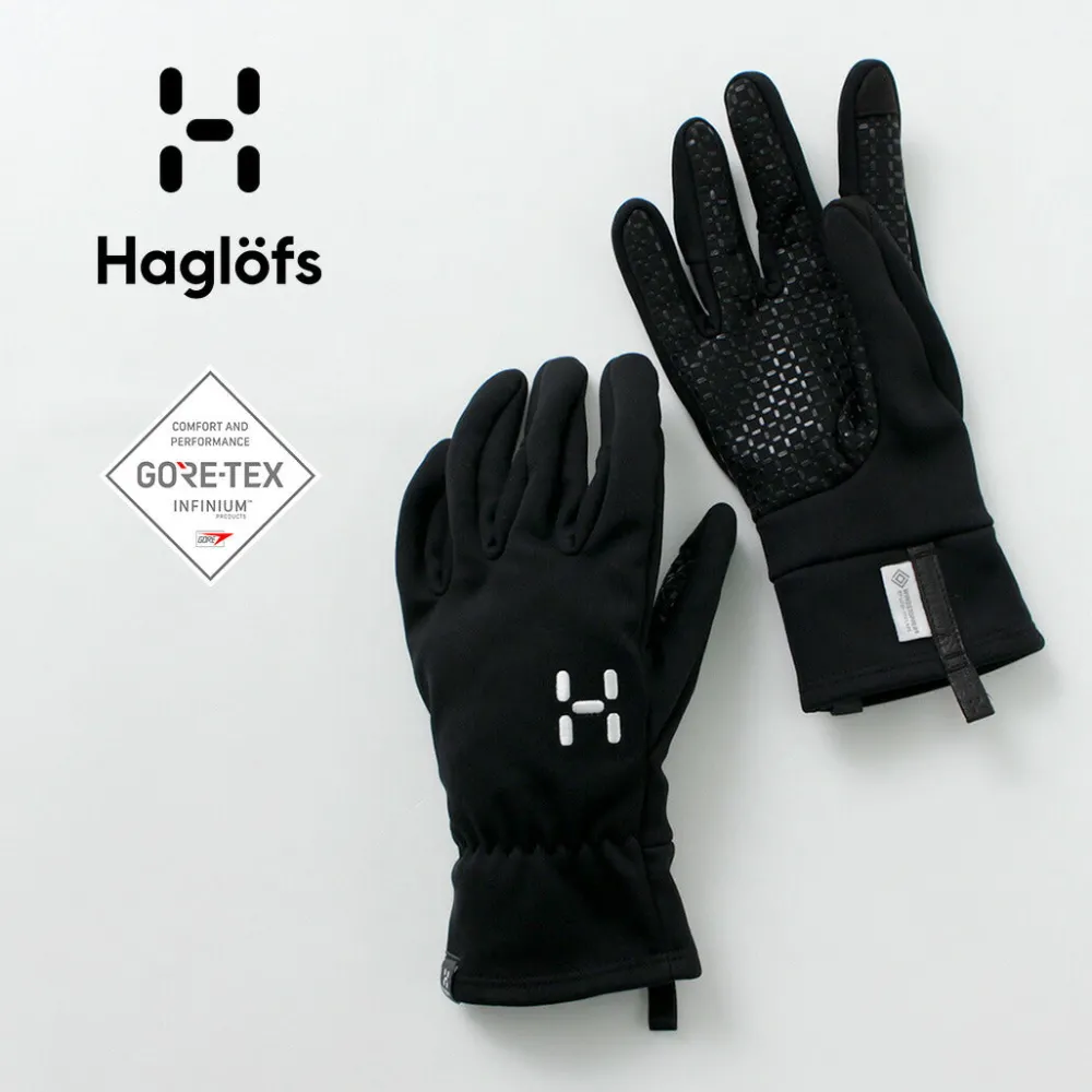 HAGLOFS Gloves^/ Bow Windstopper Gloves black